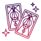 tarot cards icon